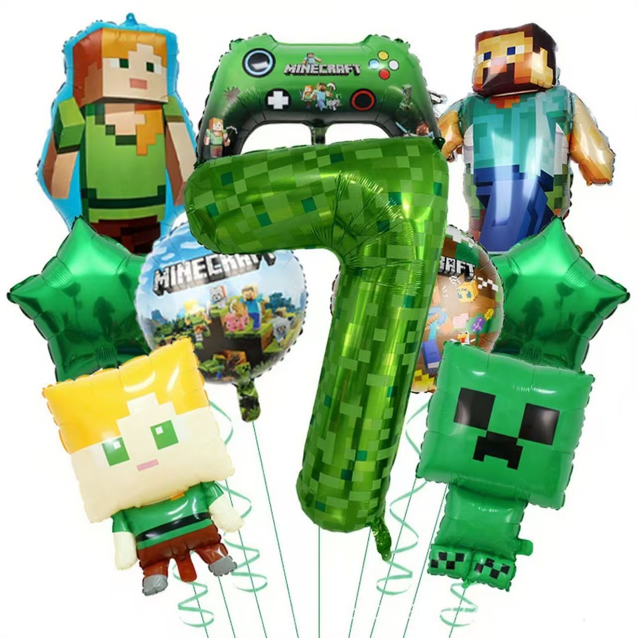 Party Games Minecraft - Nowa gorąca gra Minecrafts Zielony Cyfrowy