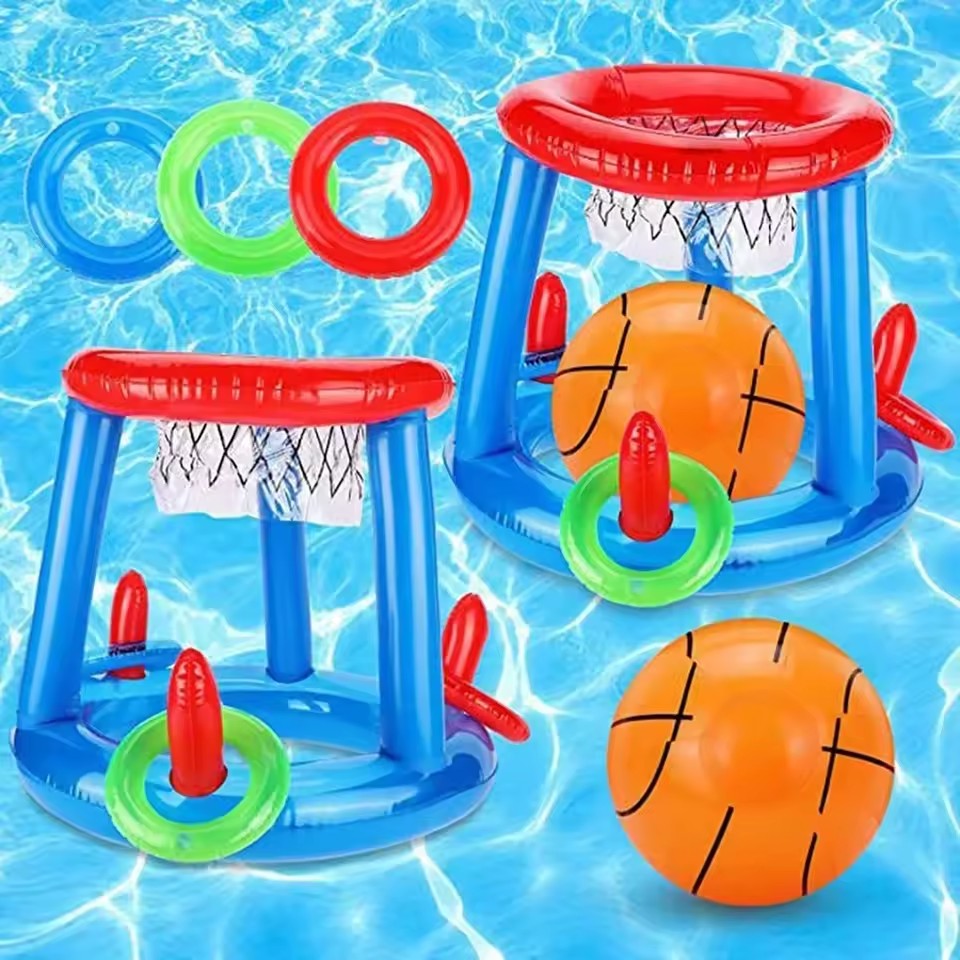 Ring Toss Outdoor - Nadmuchiwana pływająca gra w koszykówkę i