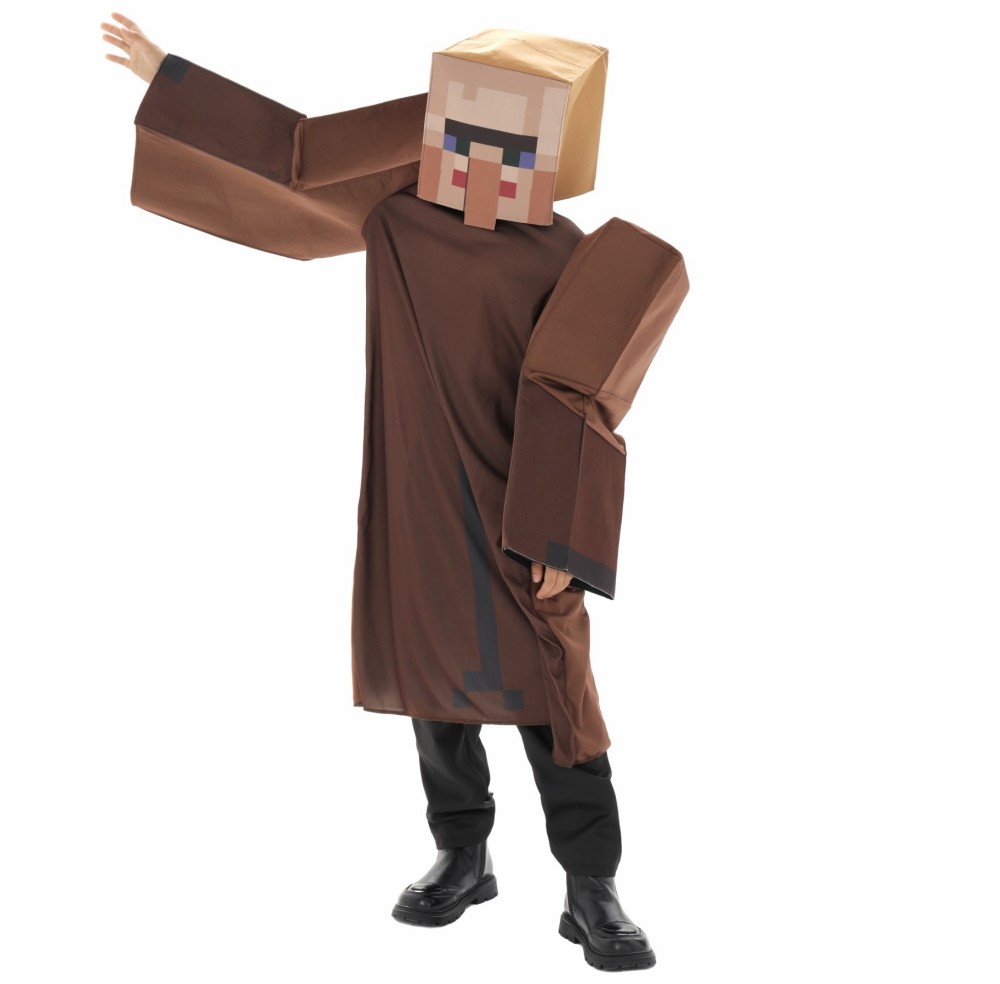 Party Games Minecraft - Kostium Wioski dla Chłopców, Strój na