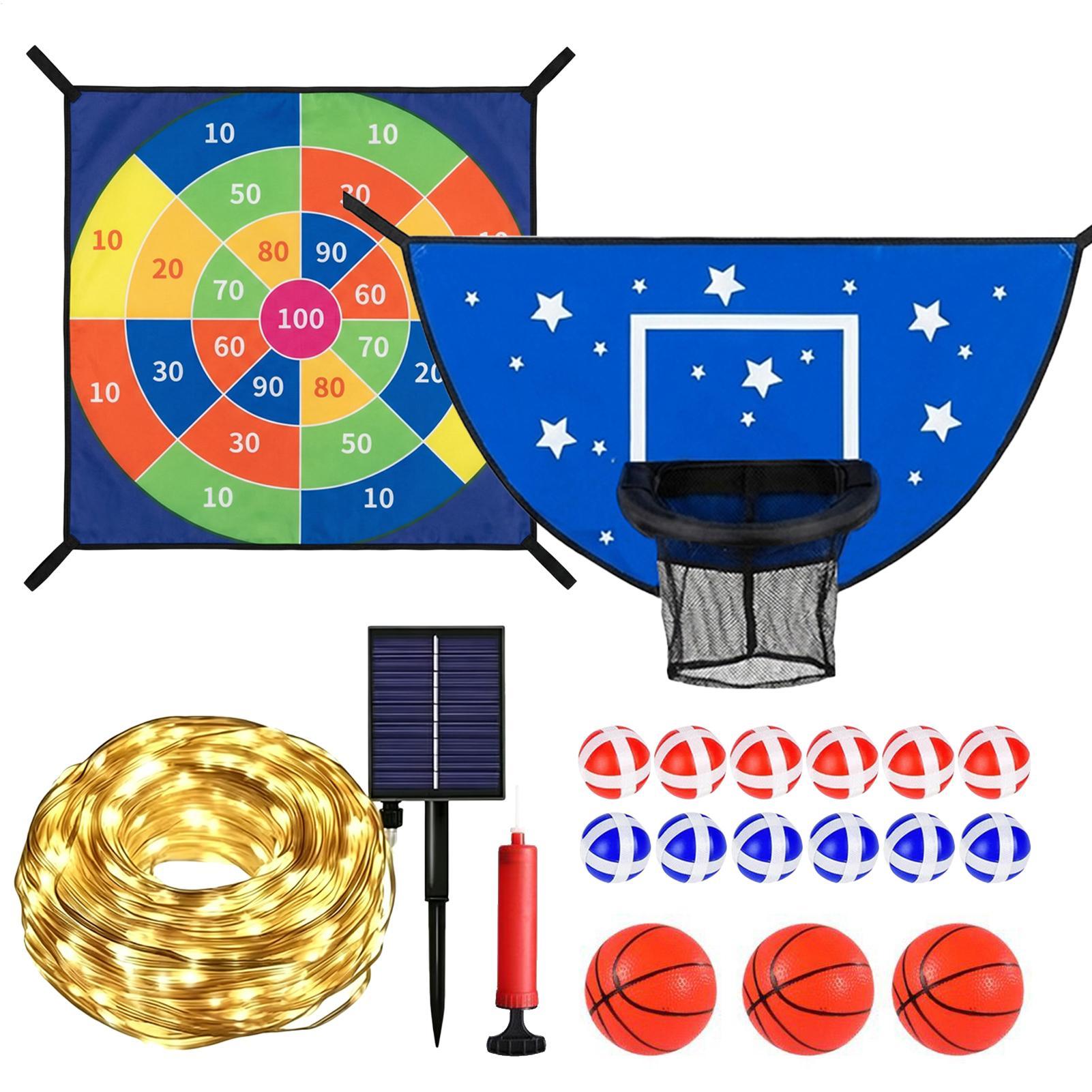 Ring Toss Outdoor - Kosz do koszykówki na trampolinę z