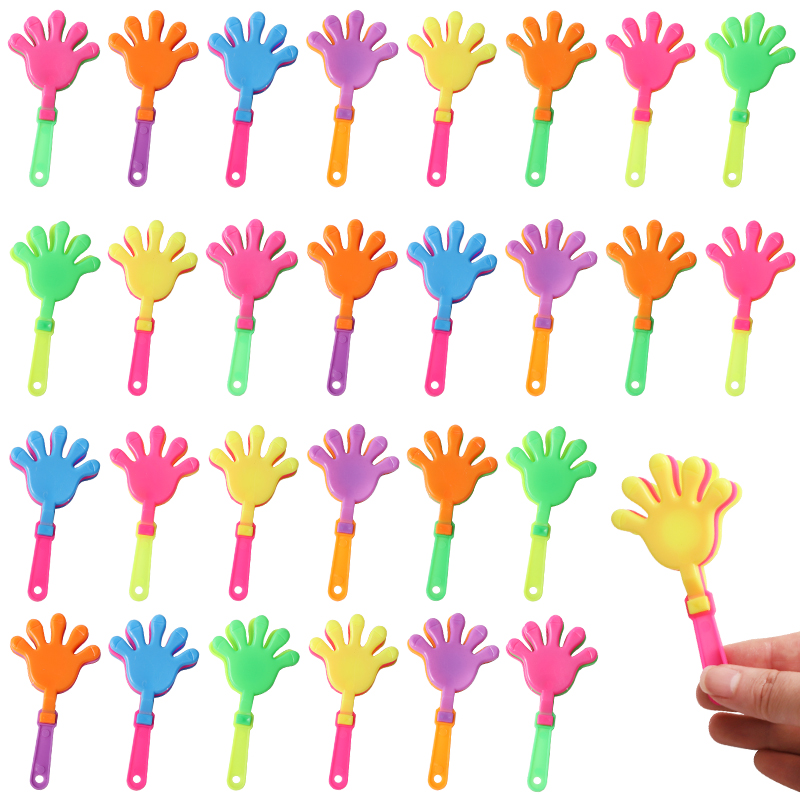 Party Games Competition - 12/24 szt. Kolorowe Mini Klapki do