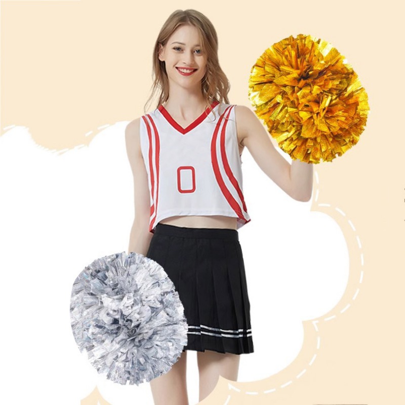 2szt Cheerleading Pom Poms Gam – Party Games Competition recenzja i cena