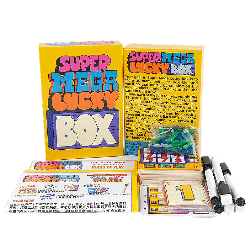 Super Mega Lucky Box Gra Plans – Party Games Box recenzja i cena