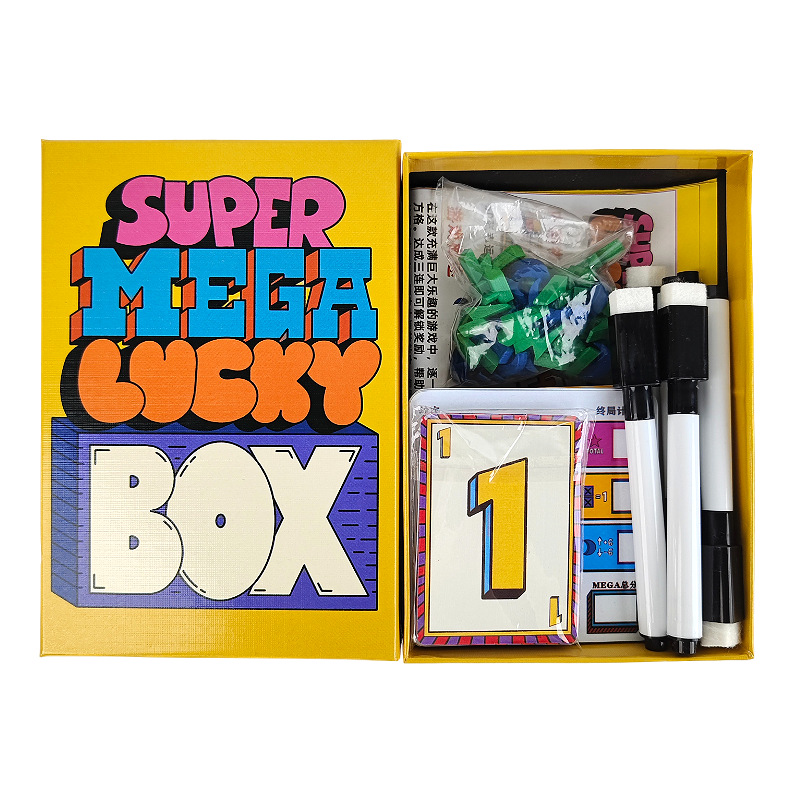 Super Mega Lucky Box Gra Plans – Party Games Box recenzja i cena