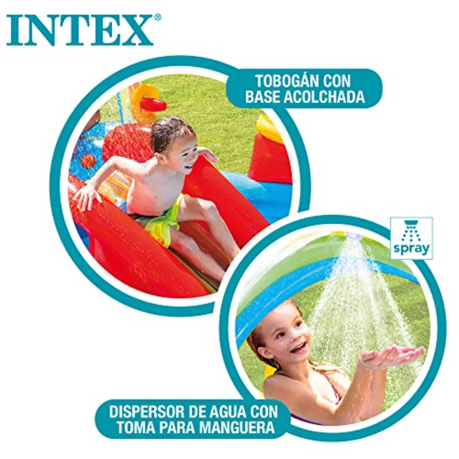 Dmuchany basen z toboganem i g – Ring Toss Outdoor recenzja i cena
