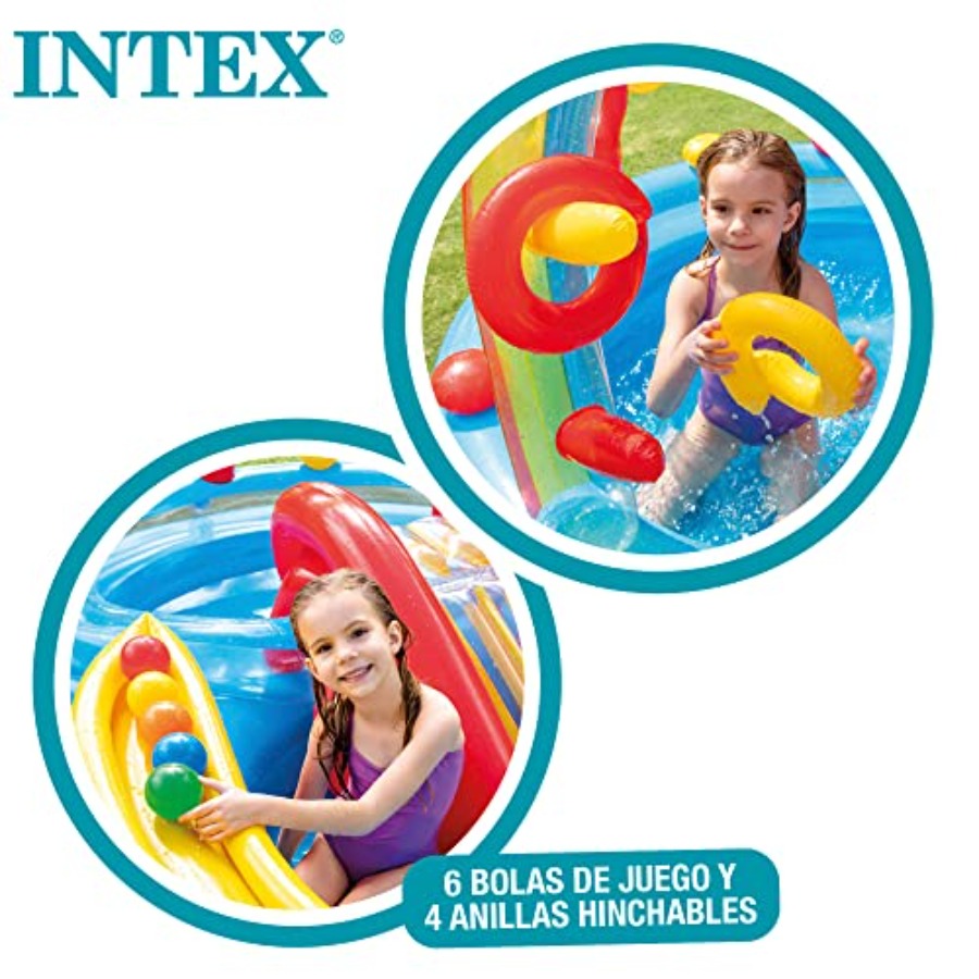 Dmuchany basen z toboganem i g – Ring Toss Outdoor recenzja i cena