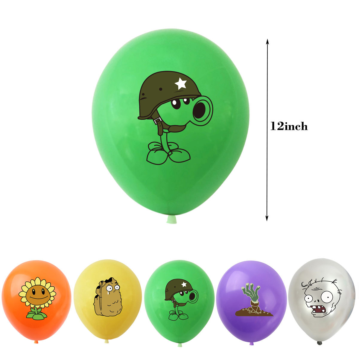 10 sztuk 12 cali rośliny VS Zo – Zombie Party Games recenzja i cena