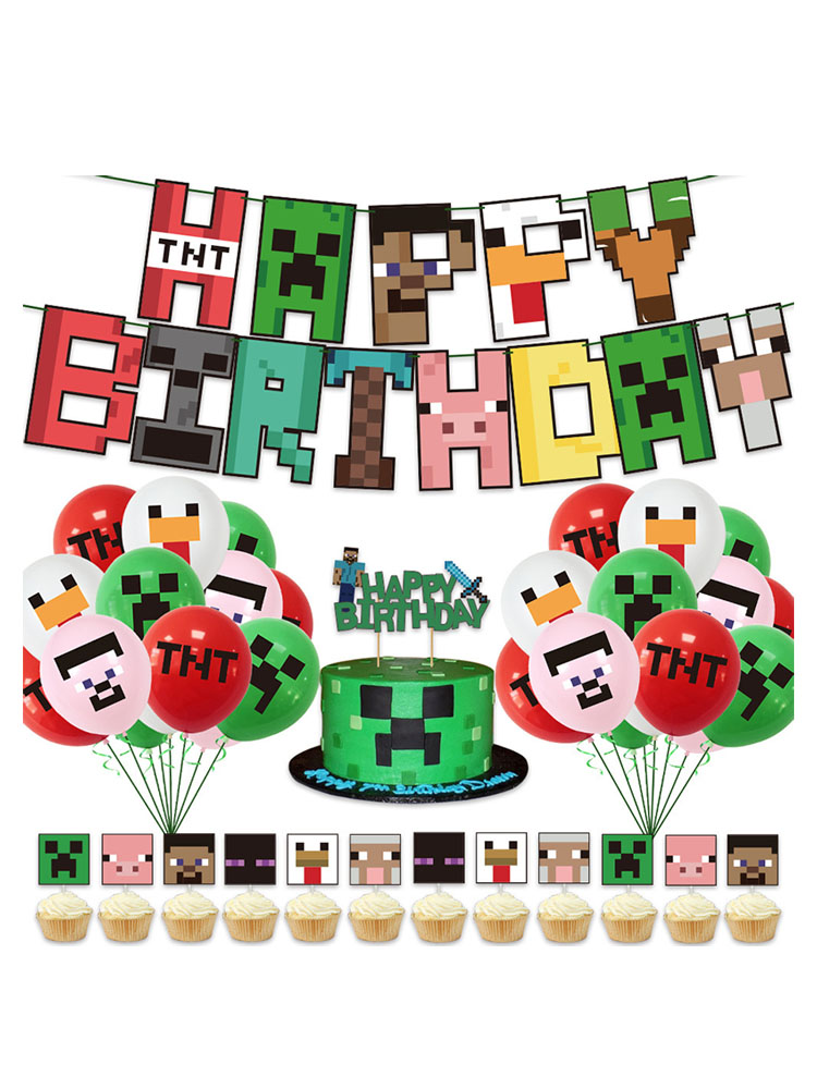    38 sztuk w zestawie: Dekor – Party Games Minecraft recenzja i cena
