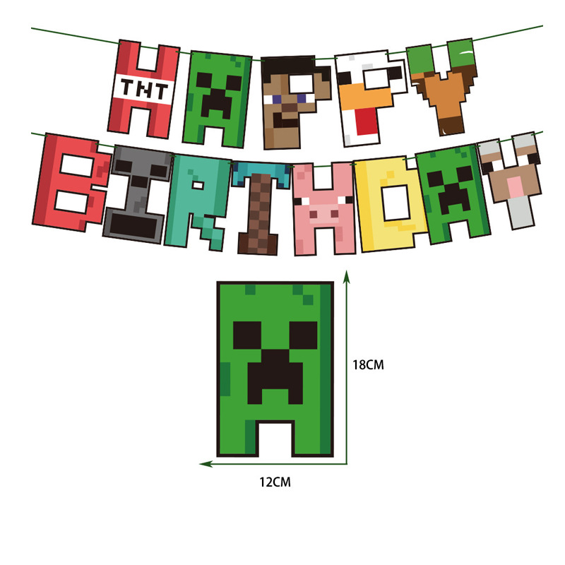    38 sztuk w zestawie: Dekor – Party Games Minecraft recenzja i cena