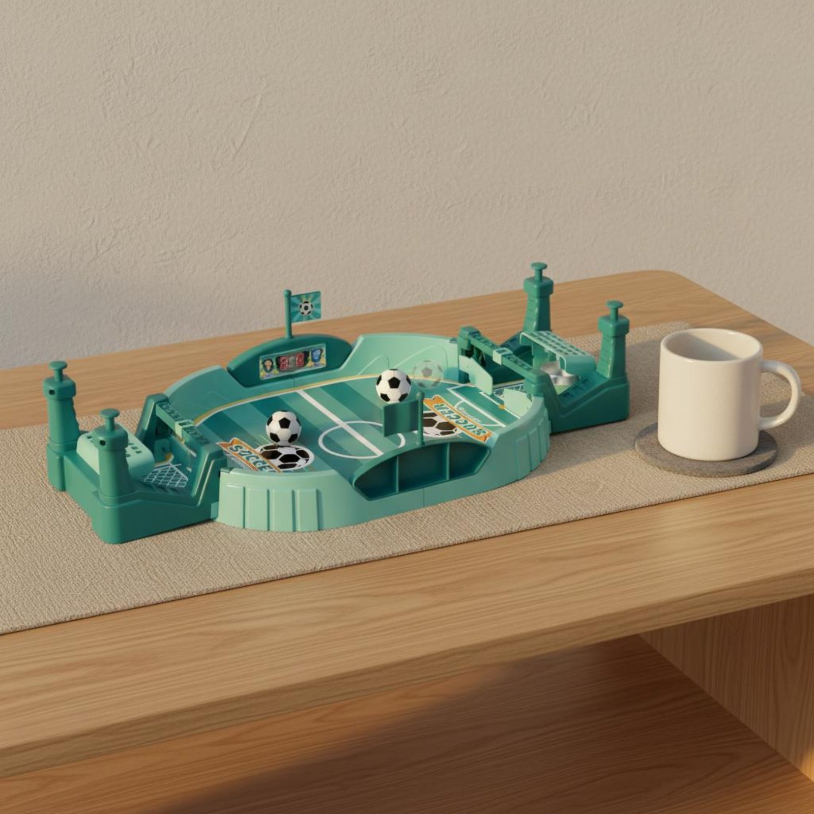 Gra w piłkę nożną dla 2 graczy – Party Games Mini recenzja i cena