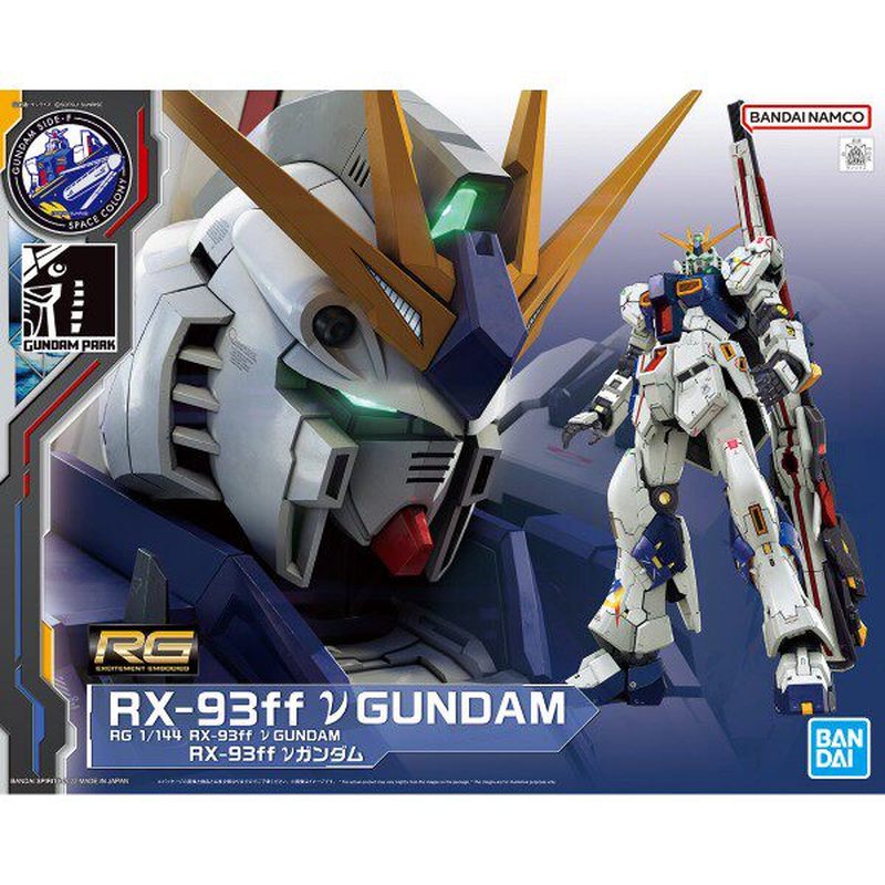RG 1/144 RX-93ff Gundam Side-F – Bandai Model Gundam Rg recenzja i cena
