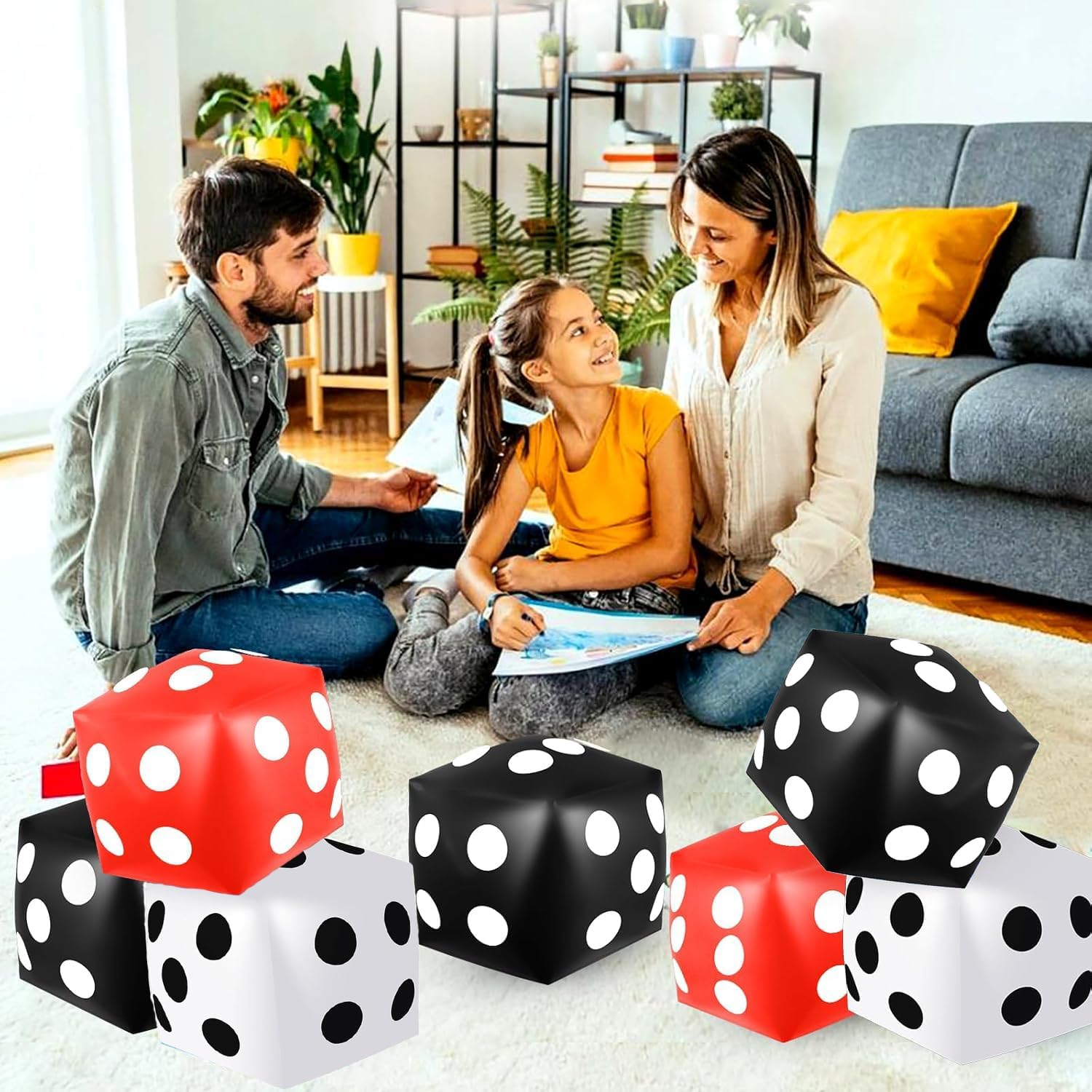 1-10 szt. Nadmuchiwane kostki  – Party Games Gamecube recenzja i cena
