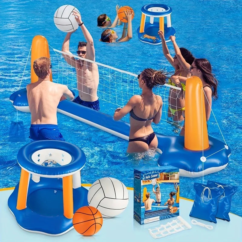 Duży dmuchany zestaw do pływan – Party Games Summer recenzja i cena