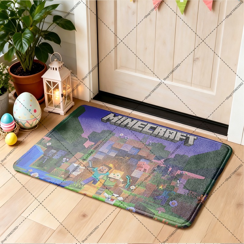 Mata podłogowa z flaneli w sty – Party Games Minecraft recenzja i cena