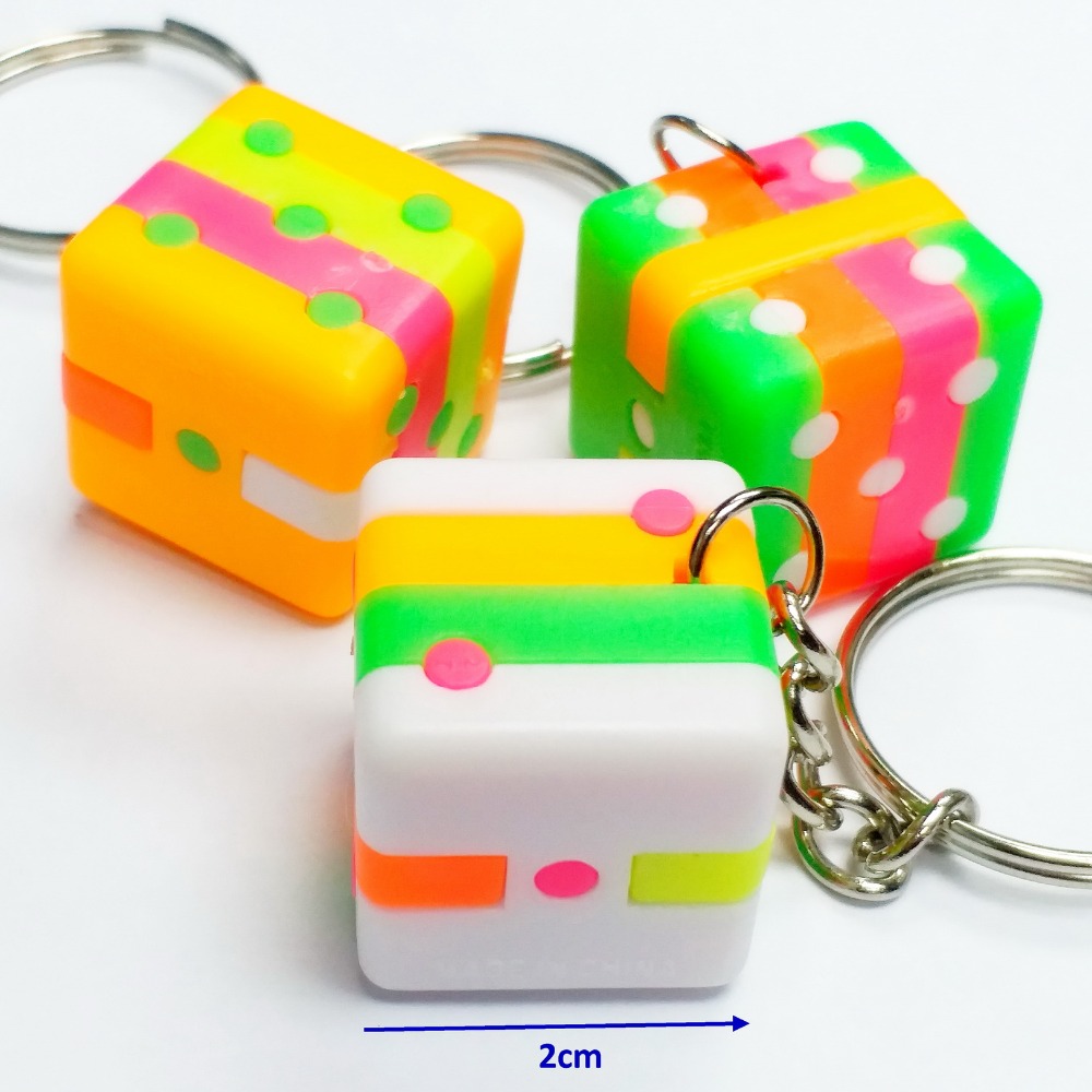 10Pc 2cm Puzzle Dice Cube Key  – Party Games Gamecube recenzja i cena
