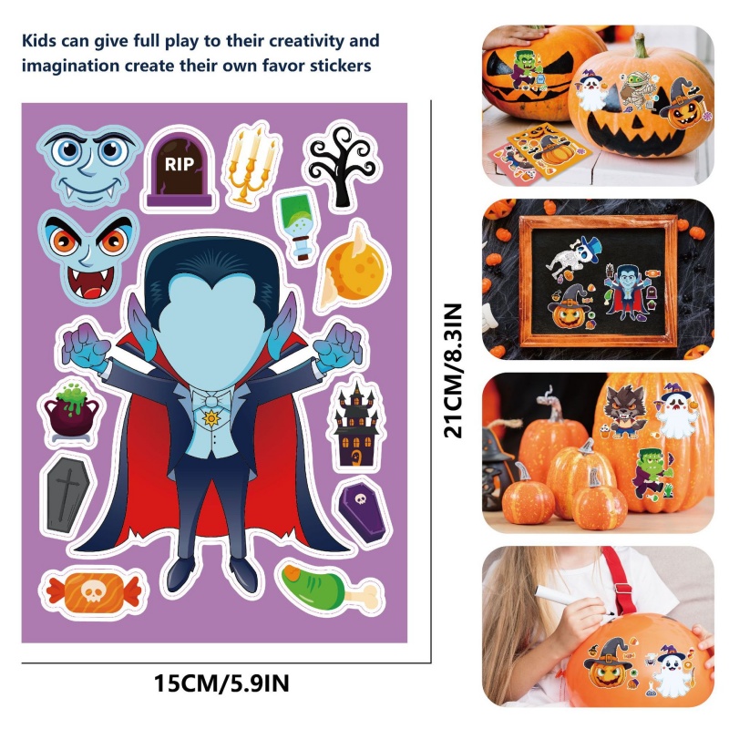 Naklejki na Halloweenowe impre – Zombie Party Games recenzja i cena