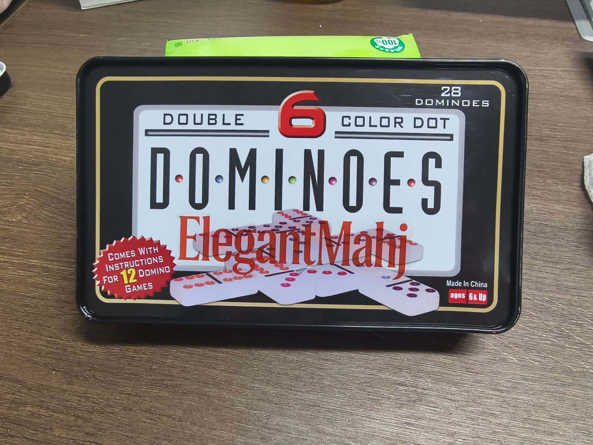 Elegancki zestaw domino Double – Party Games Box recenzja i cena