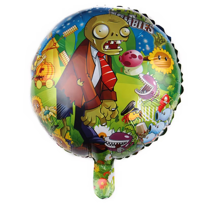 Balony foliowe Cartoon Plants  – Zombie Party Games recenzja i cena